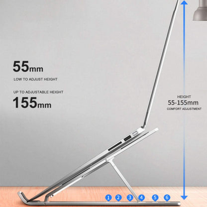 Creative Foldable Height Adjustable Metal Frame Laptop Stand